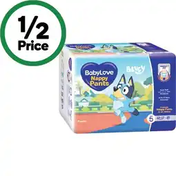 Woolworths BabyLove Nappy Pants-34 offer