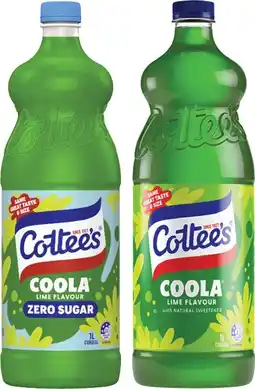 Coles Cottee's Cordial offer