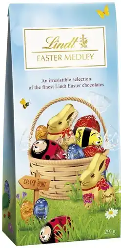 Coles Lindt Easter Medley Bag offer