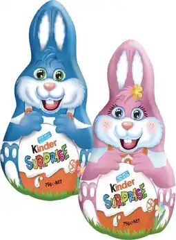 Coles Kinder Surprise Easter Bunny offer
