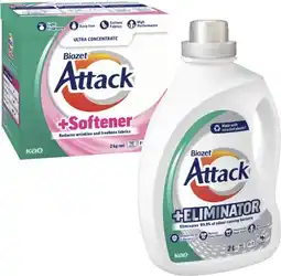 Coles Biozet Attack Plus Laundry Liquid 2 Litre or Powder 2kg offer