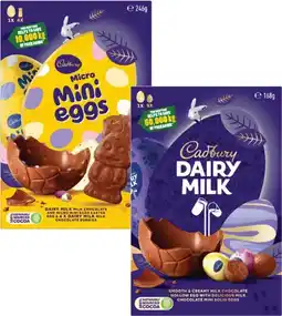 Coles Cadbury Easter Egg Gift Box-172g offer