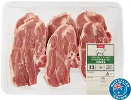 Coles Coles Australian Lamb Forequarter Chops offer