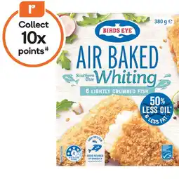 Woolworths Birds Eye Air Baked Fish β From the Freezer offer