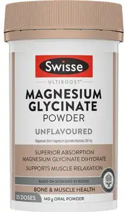 Coles Swisse Ultiboost Magnesium Glycinate Powder offer