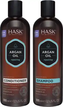 Coles Hask Shampoo or Conditioner 355mL offer