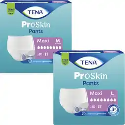 Coles Tena Proskin Maxi Continence Pants Size M or L 10 Pack offer