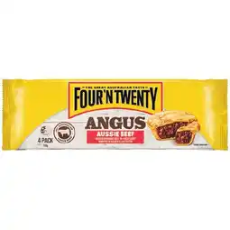 Woolworths FourβN Twenty Angus Pies β From the Freezer offer