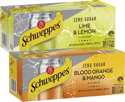 Coles Schweppes Infused Sparkling Water offer