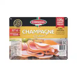 Woolworths D’Orsogna Quad Pack Varieties – From the Fridge offer