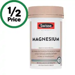 Woolworths Swisse Ultiboost Magnesium Tablets offer