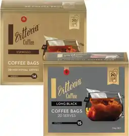 Coles Vittoria Coffee Bags offer