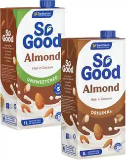 Coles Sanitarium So Good Almond Milk offer