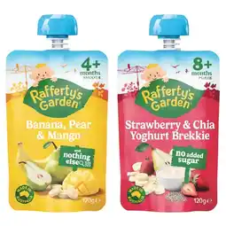 Woolworths Rafferty’s Garden Baby Food Pouch – Excludes Little Smoothies & Veggie Patch offer