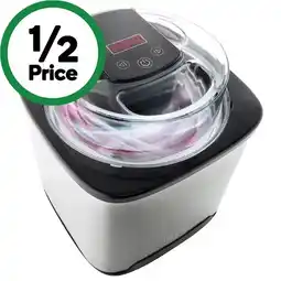 Woolworths Baccarat The Ultimate Scoop Ice Cream Maker 21.0X21.0X24.0cm offer