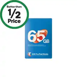 Woolworths Telstra $49 Starter Pack§ offer