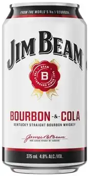 Coles Jim Beam White & Cola Cans offer