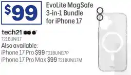 Officeworks Evolite magsafe 3 in 1 bundle iphone 17 offer
