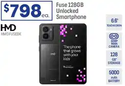 Officeworks fuse unlocked smartphone 128gb offer