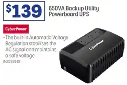 Officeworks 650va backup utility powerboard ups offer