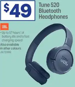 Officeworks Tune 520 bluetooth headphones offer