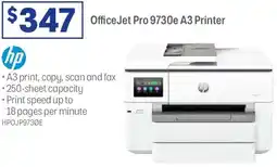 Officeworks Officejet pro 9730e a3 printer offer