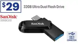 Officeworks Ultra dual flash drive offer