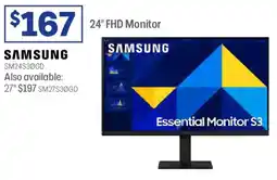 Officeworks Samsung 24 fhd monitor offer
