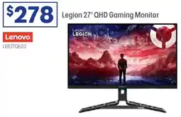 Officeworks Lenovo legion 27 qhd gaming monitor offer