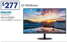Officeworks Philips 32 fhd monitor offer