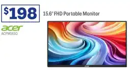 Officeworks Acer 15.6 fhd portable monitor offer