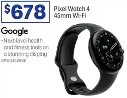 Officeworks Pixel watch 4 wi-fi offer