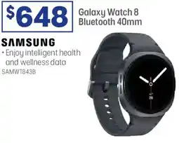Officeworks Galaxy watch 8 bluetooth offer