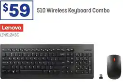 Officeworks 510 wireless keyboard combo offer