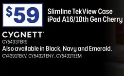 Officeworks Slimline tekview case ipad offer