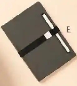 Officeworks On the go notebook with pen green offer