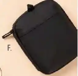 Officeworks On the go tech organiser black offer