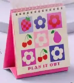 Officeworks Eclectic pop desk calendar offer