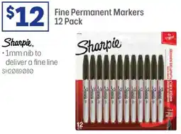 Officeworks Fine permanent markers offer