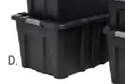 Officeworks Heavy duty storage container offer