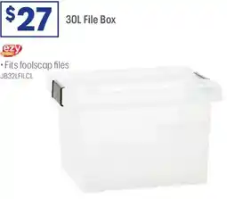 Officeworks 30l file box offer