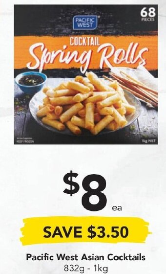 Drakes Pacific West Asian Cocktails 832g-1kg offer