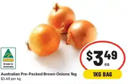 IGA Pre-Packed Brown Onions offer