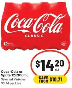 IGA Coca-Cola or Sprite offer