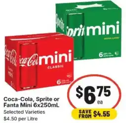 IGA Coca-Cola, Sprite or Fanta Mini offer