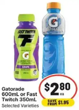 IGA Gatorade offer