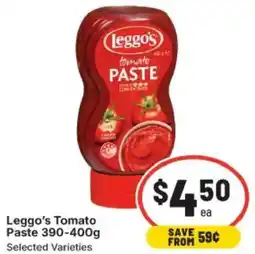 IGA Tomato Paste offer