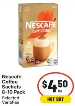 IGA Coffee Sachets offer