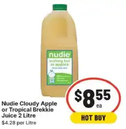 IGA Apple or Tropical Brekkie Juice offer