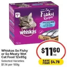 IGA So Fishy or So Meaty Wet Cat Food offer